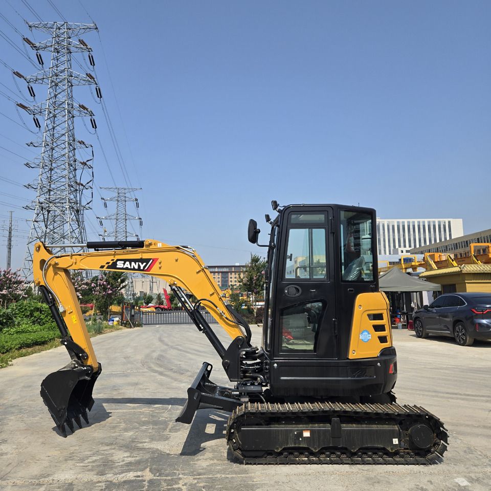 2025 Sany SY35U mini excavator, side view 2025 Sany SY35U mini excavator, side view