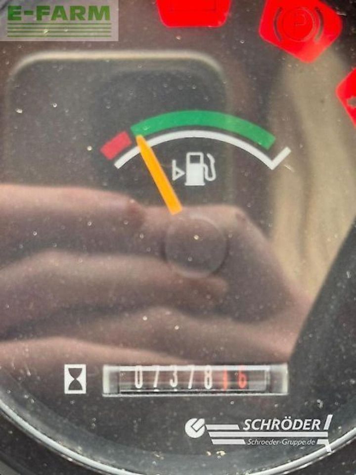 2004 Kramer 380 mini excavator instrument cluster detail 2004 Kramer 380 mini excavator instrument cluster detail