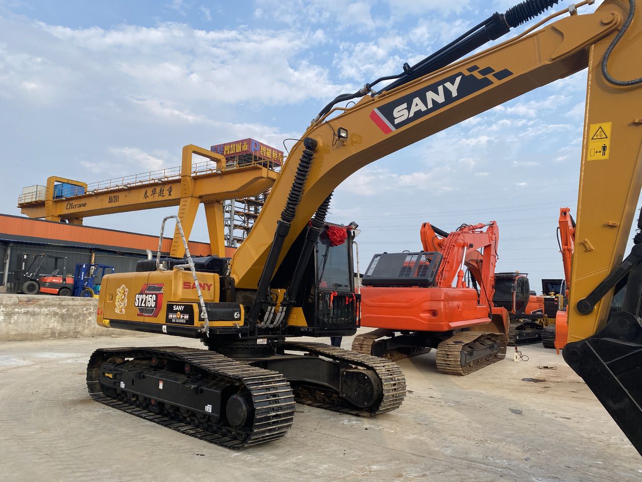 2024 Sany SY215C crawler excavator side view