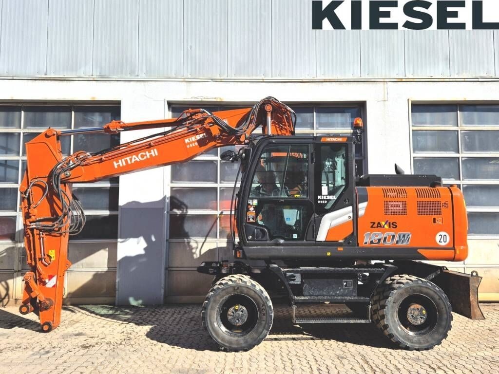 2024 Hitachi Zaxis 180W-7 wheel excavator side view 2024 Hitachi Zaxis 180W-7 wheel excavator side view