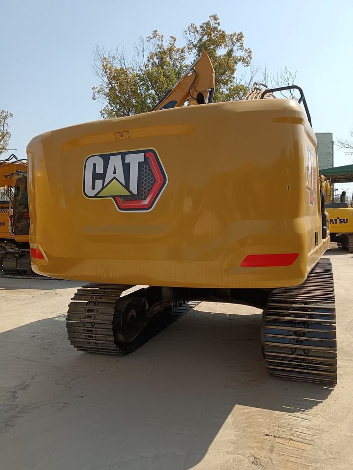 2023 Caterpillar 320GC crawler excavator rear view