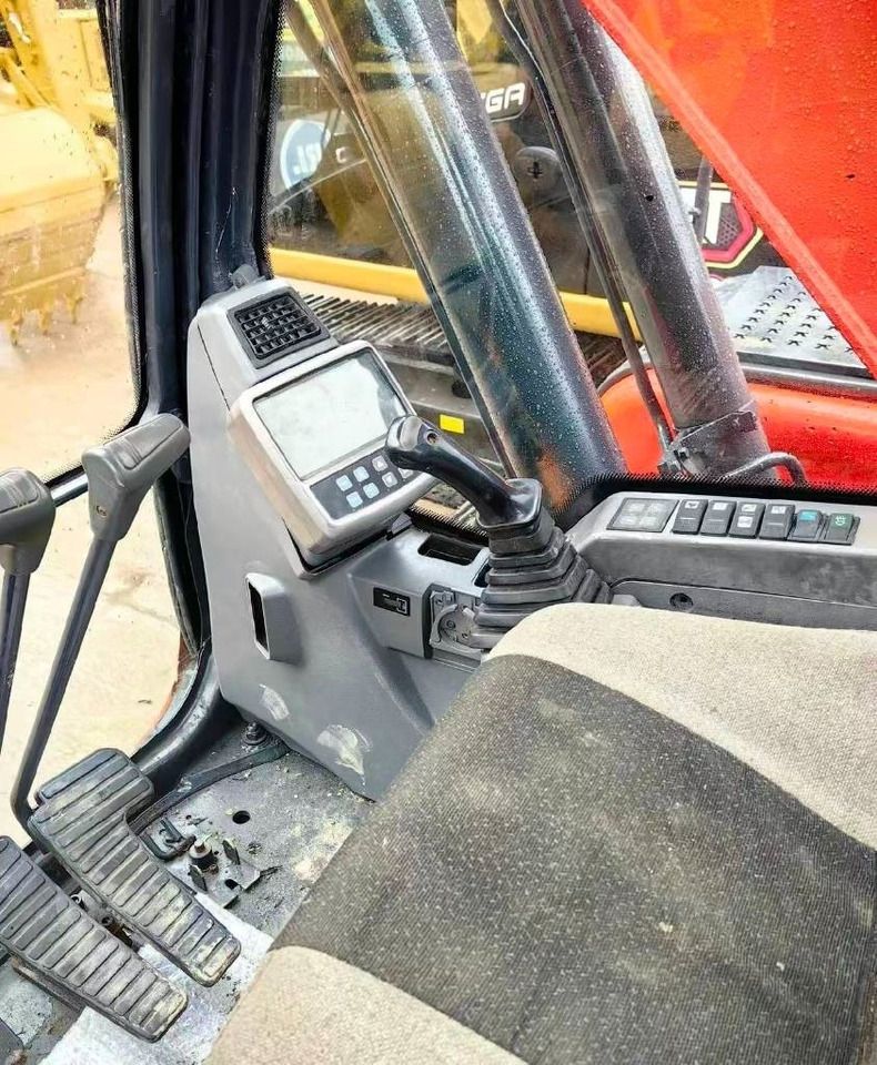 2023 Doosan DX140 crawler excavator interior cab view 2023 Doosan DX140 crawler excavator interior cab view