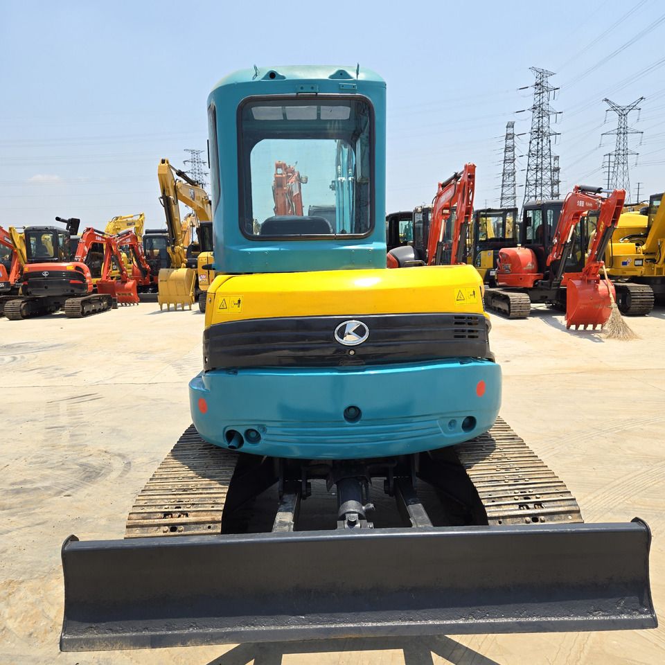 2023 Kubota KX155 mini excavator, rear view