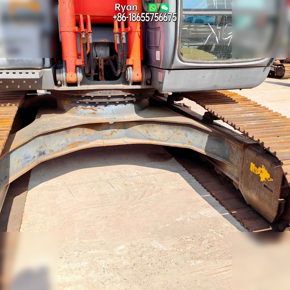 2022 Hitachi ZX240 crawler excavator undercarriage and cab view