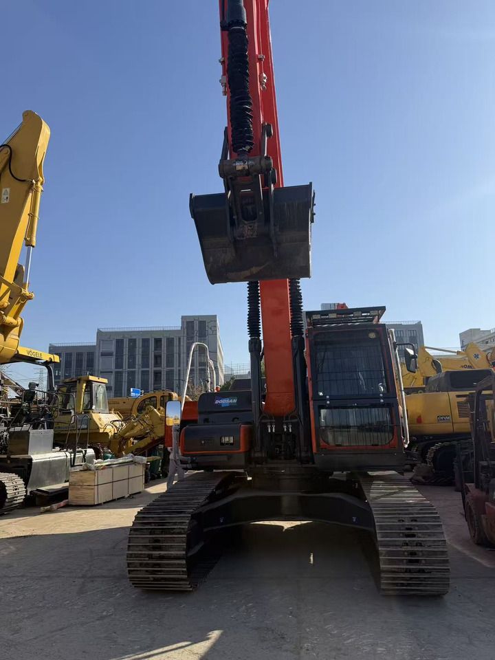 2024 Doosan DX225LC crawler excavator, front view 2024 Doosan DX225LC crawler excavator, front view