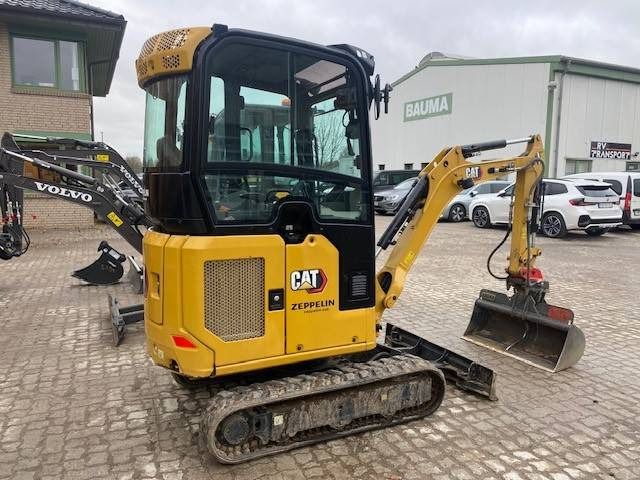 2022 Caterpillar 301.8-05A mini excavator, rear three-quarter view 2022 Caterpillar 301.8-05A mini excavator, rear three-quarter view