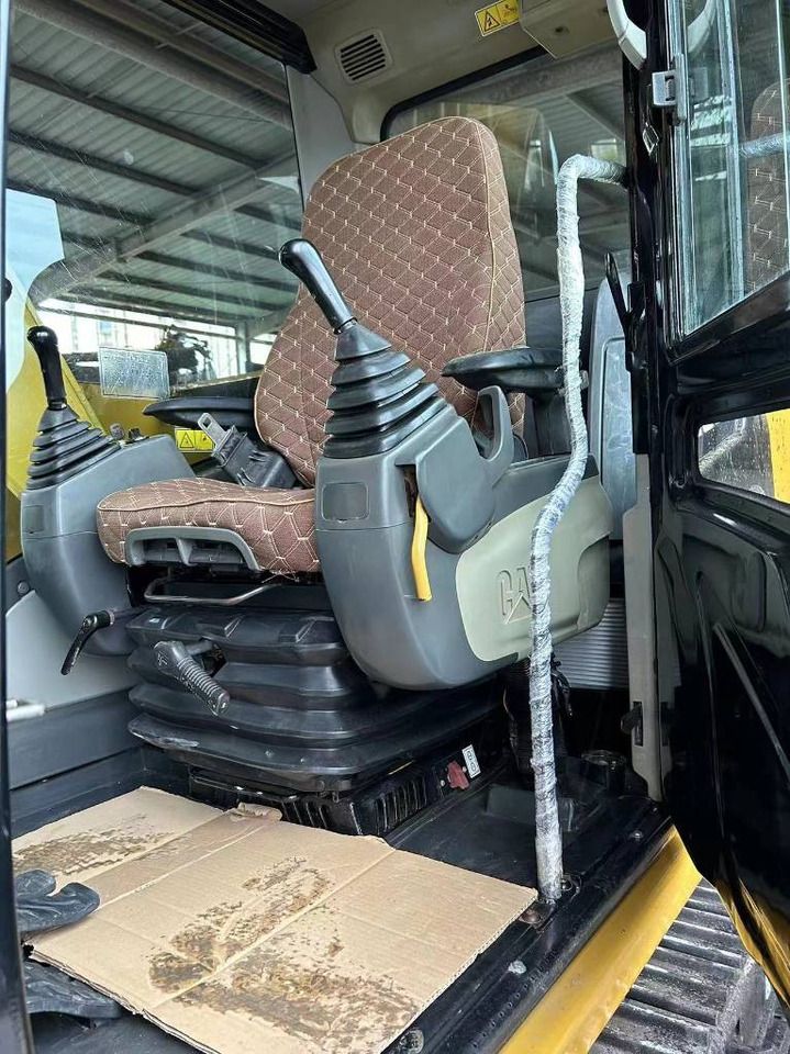 2023 Caterpillar 312D2 crawler excavator interior cab view 2023 Caterpillar 312D2 crawler excavator interior cab view