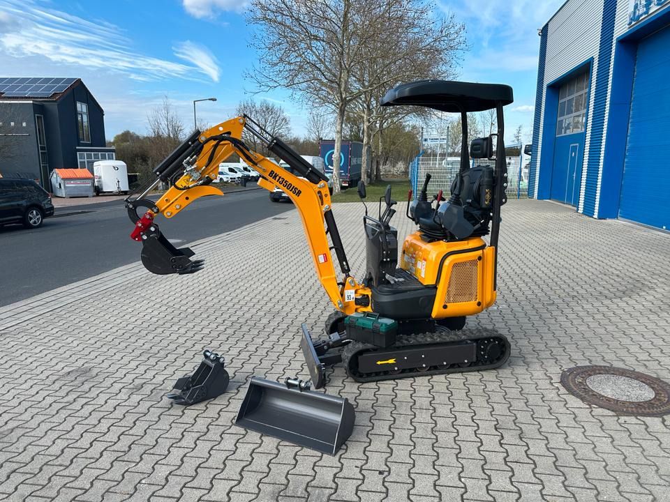 Berger Kraus BK1350JSR mini excavator, side view