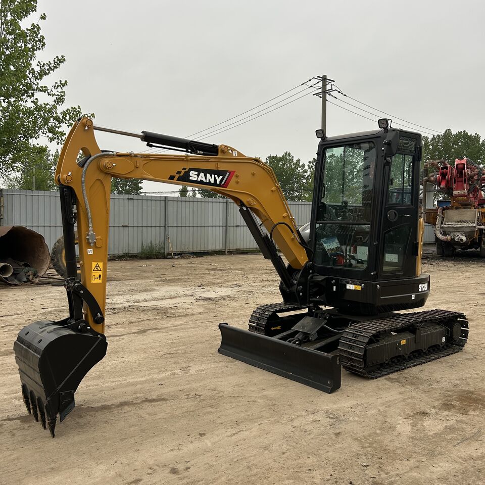 2026 Sany SY35U mini excavator, side view 2026 Sany SY35U mini excavator, side view
