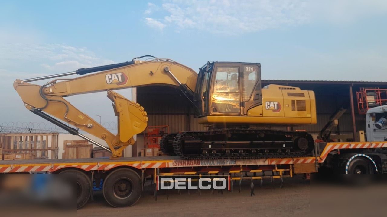 2026 Caterpillar 324 crawler excavator side view