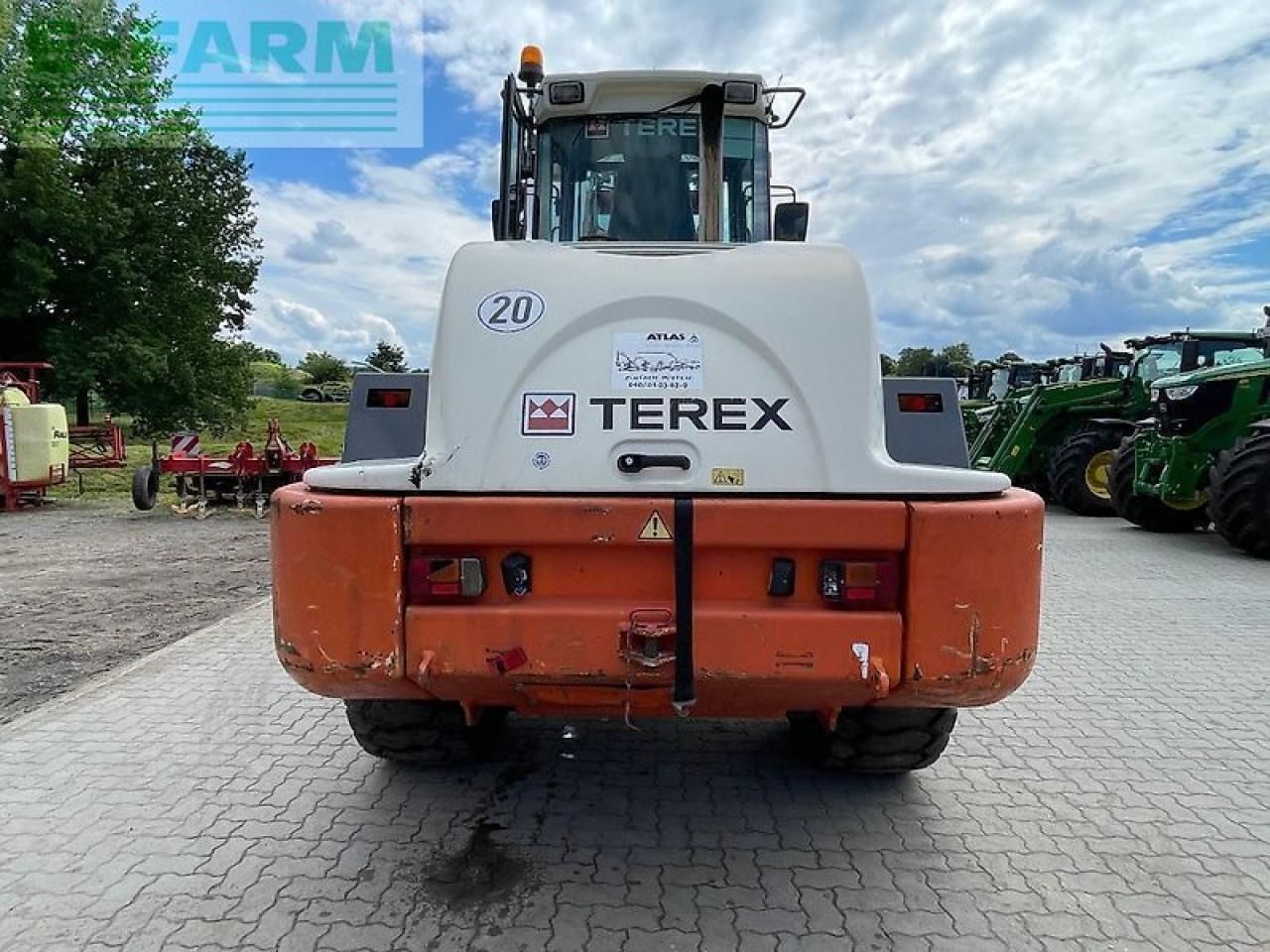 2012 Atlas TL210 mini excavator, rear view 2012 Atlas TL210 mini excavator, rear view
