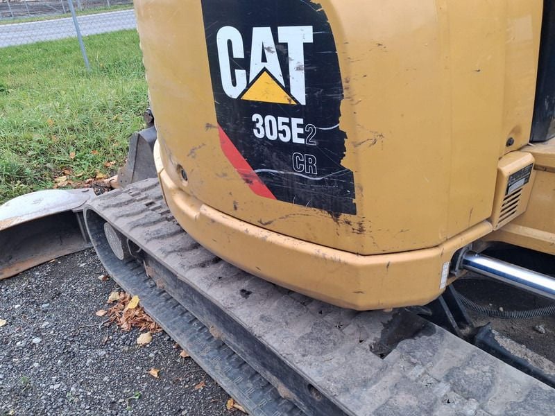 2020 Caterpillar 305E2 CR mini excavator side view