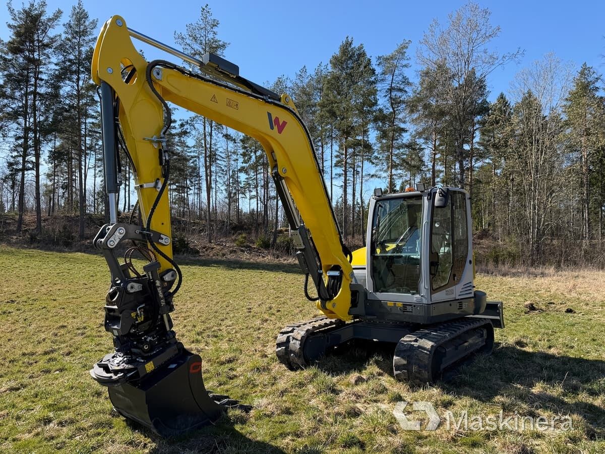 2023 Wacker Neuson ET90 crawler excavator, side view 2023 Wacker Neuson ET90 crawler excavator, side view