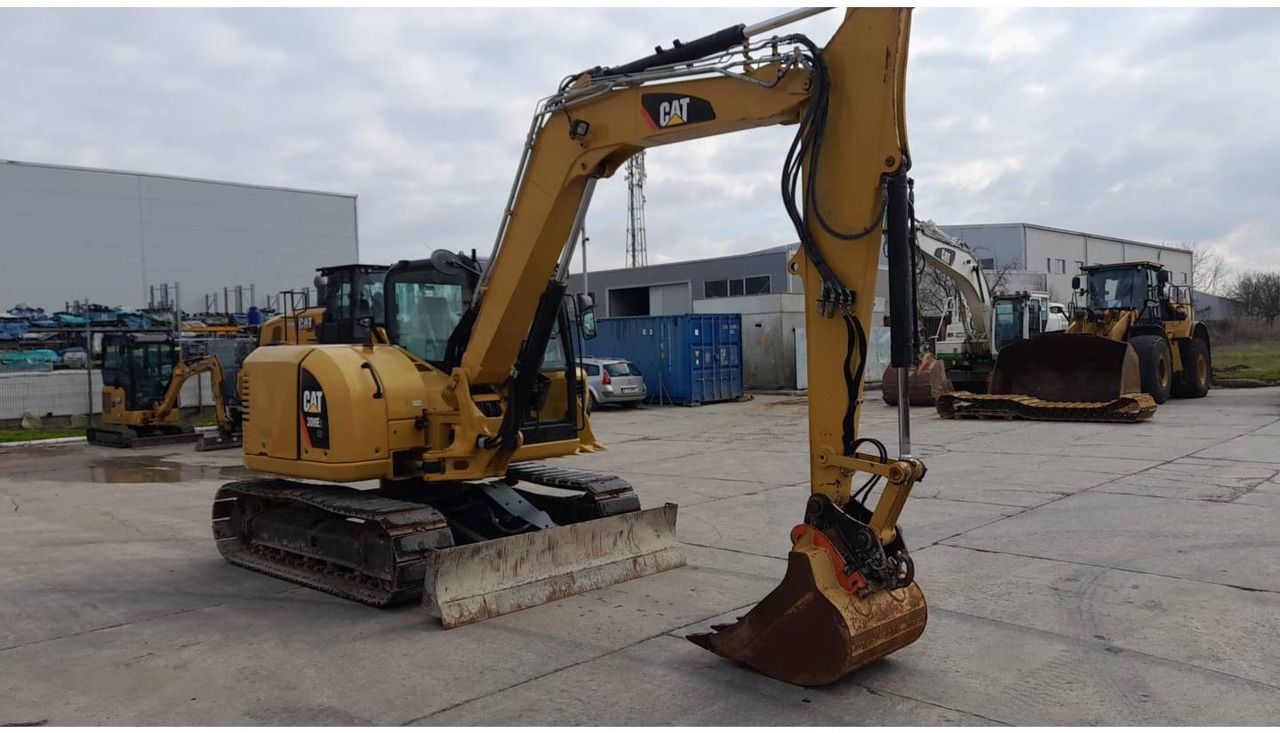 2019 Caterpillar 308E2CR crawler excavator, side view