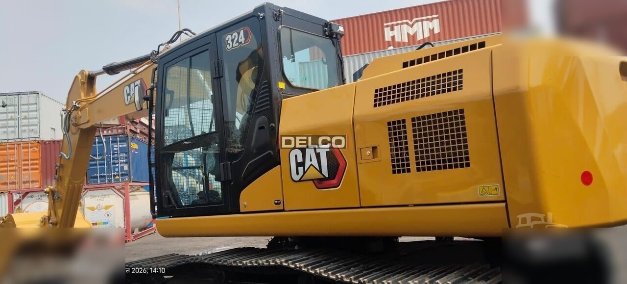 2026 Caterpillar 324 crawler excavator side view