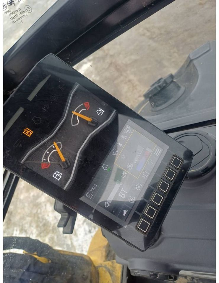2024 Caterpillar 303-07CR crawler excavator interior monitor view