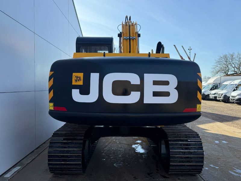 2026 JCB 205 crawler excavator, rear view 2026 JCB 205 crawler excavator, rear view