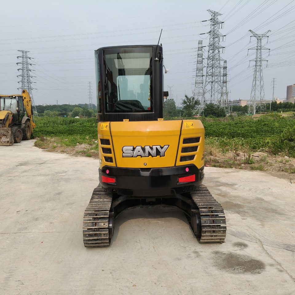 2023 Sany SY35U mini excavator rear view 2023 Sany SY35U mini excavator rear view