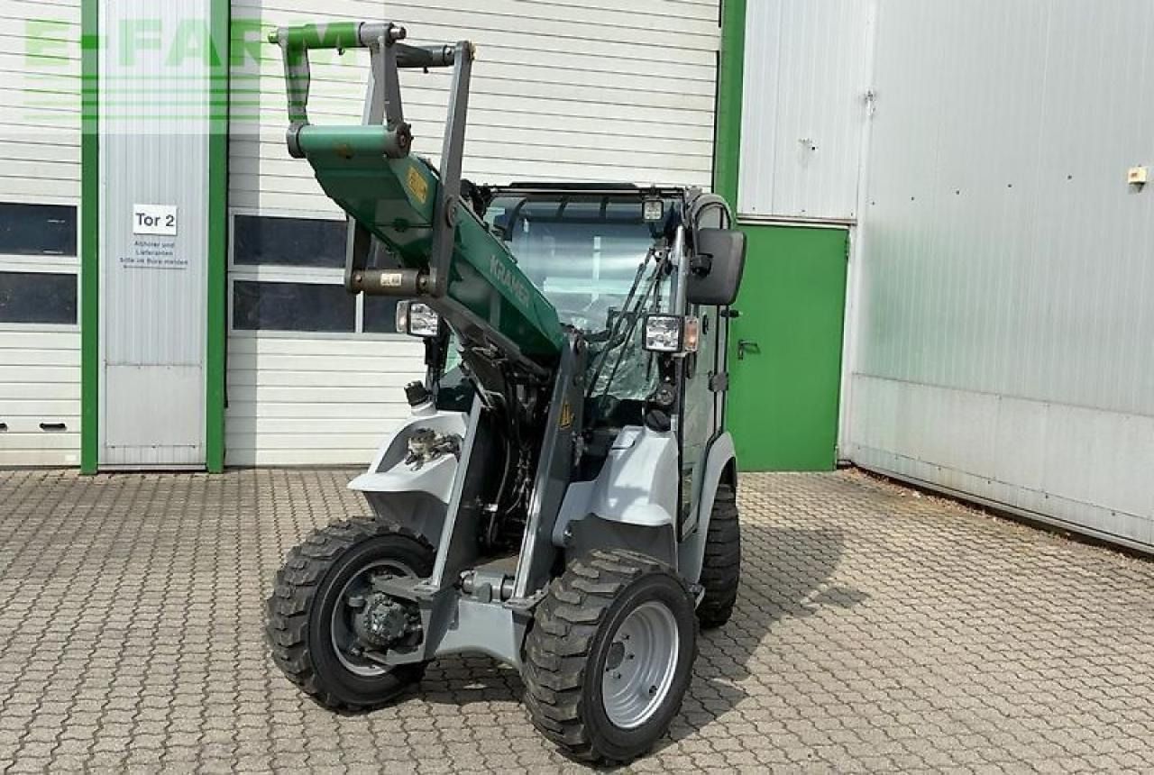 2022 Kramer KL12.5 mini excavator, front view