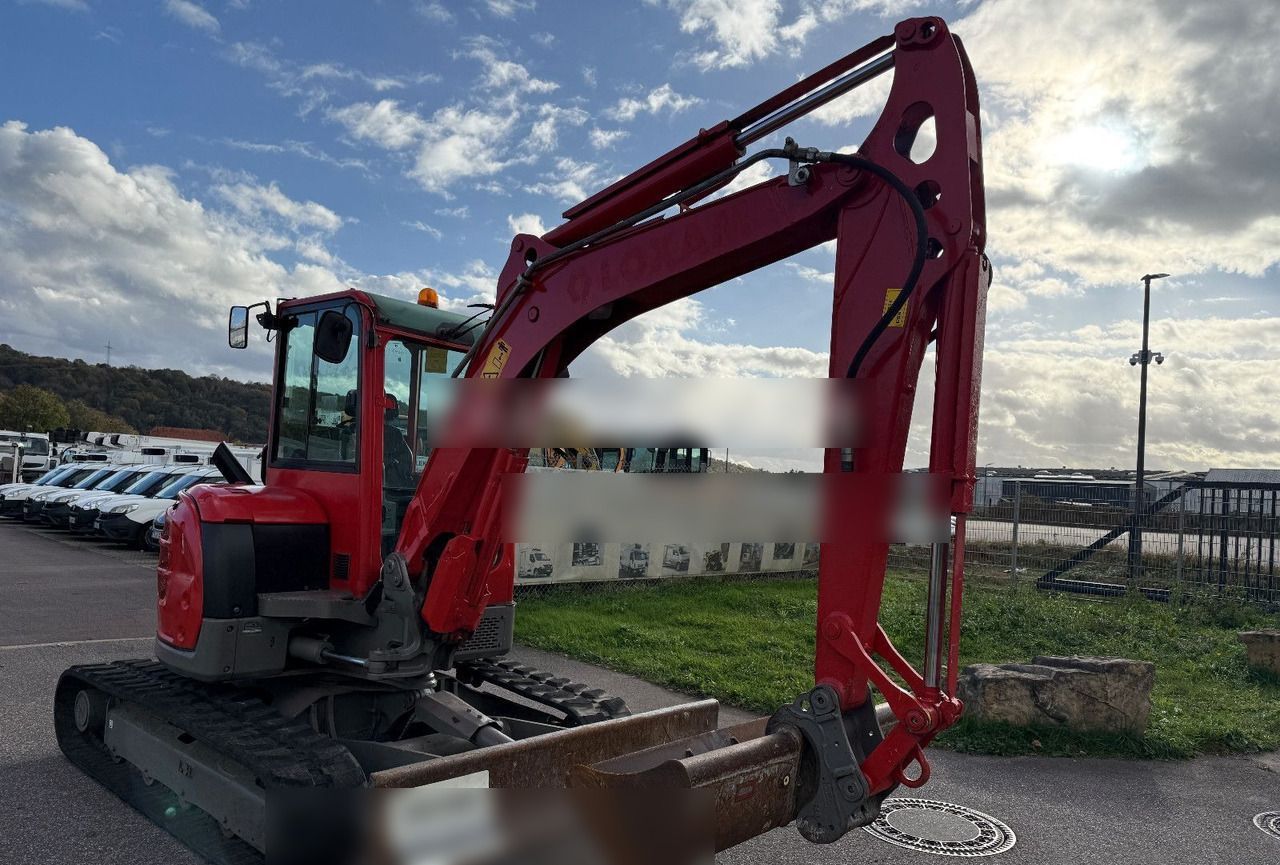 2016 Yanmar VIO50-U mini excavator, side view