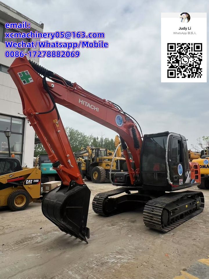 2023 Hitachi ZX120 crawler excavator, side view