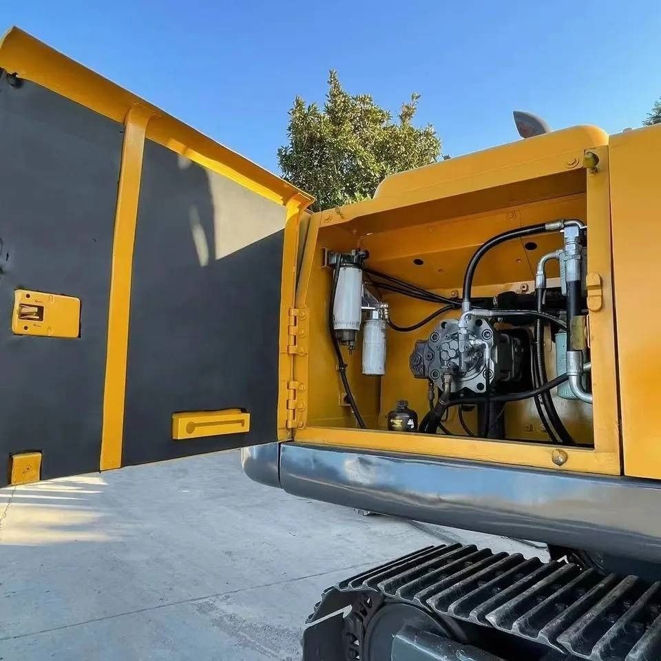 2023 Volvo EC210B crawler excavator engine compartment view 2023 Volvo EC210B crawler excavator engine compartment view