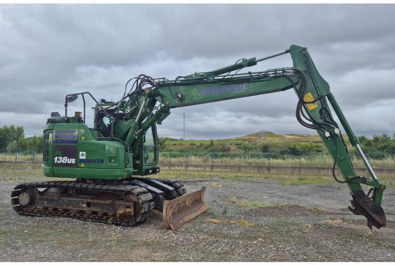 2018 Komatsu PC138US-11 crawler excavator, side view