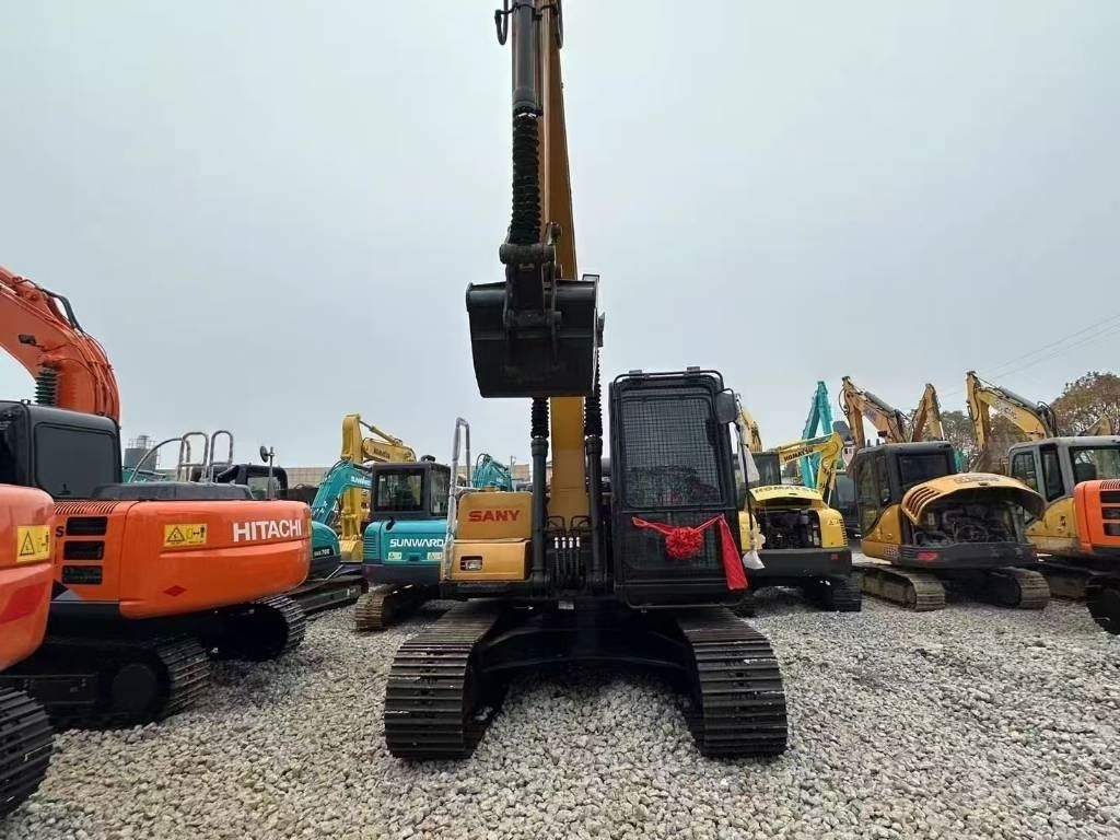2024 Sany SY135C crawler excavator, front view 2024 Sany SY135C crawler excavator, front view