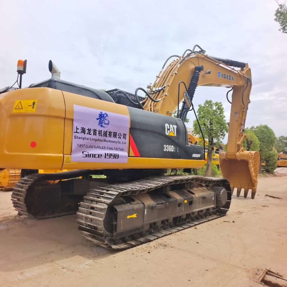 2024 Caterpillar 336D2 L crawler excavator, rear three-quarter view 2024 Caterpillar 336D2 L crawler excavator, rear three-quarter view