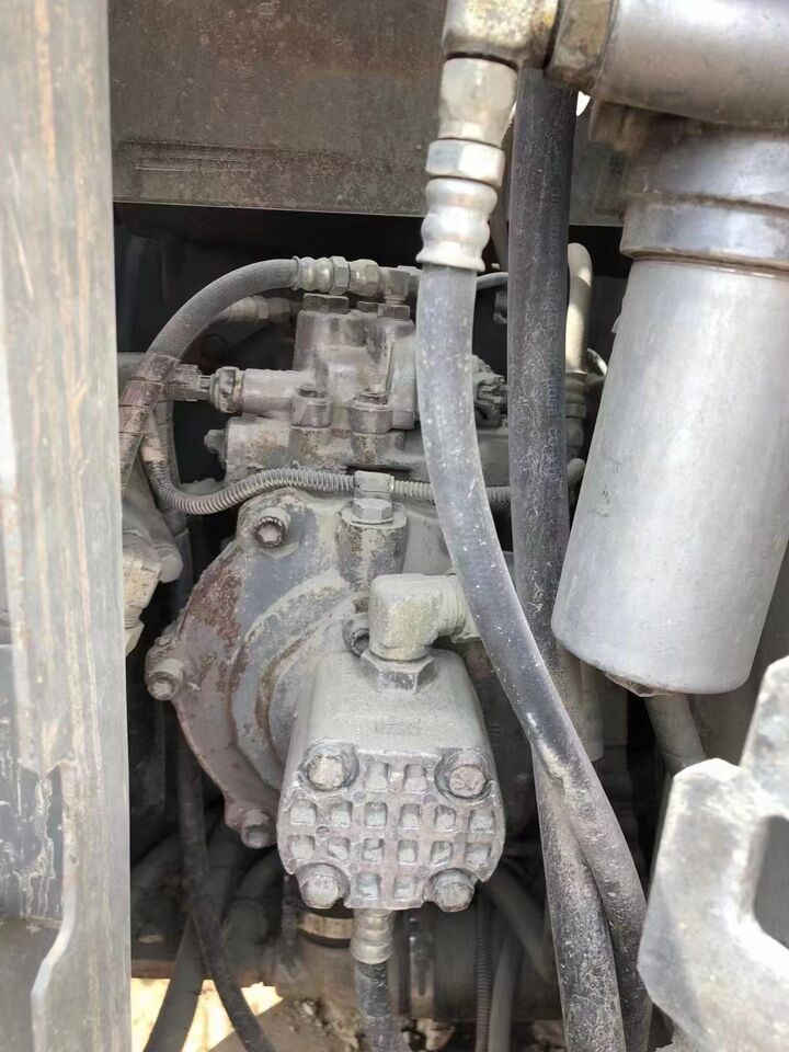 2023 Hitachi ZX135US-6 crawler excavator engine compartment detail
