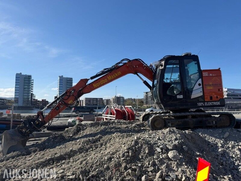 2022 Hitachi ZE85 excavator side view