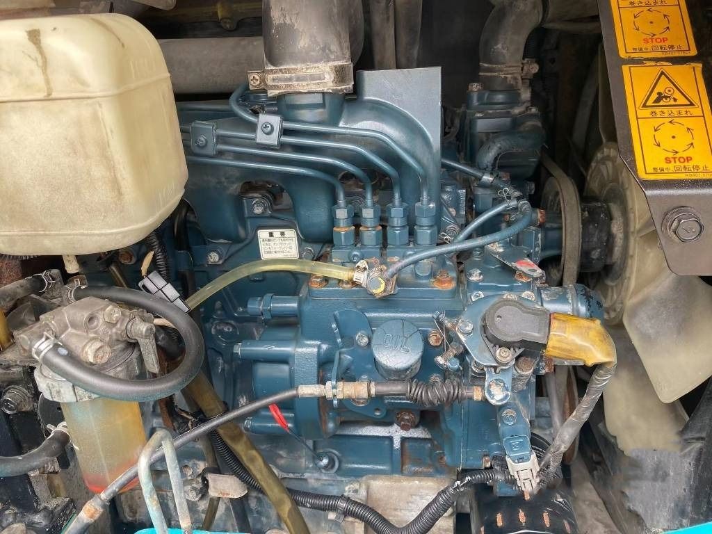 2024 Kubota U40 mini excavator engine bay view 2024 Kubota U40 mini excavator engine bay view