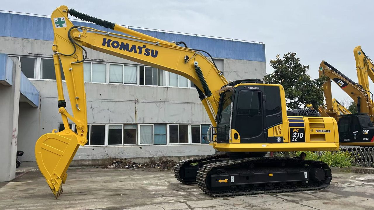 2023 Komatsu PC210LC crawler excavator, side view