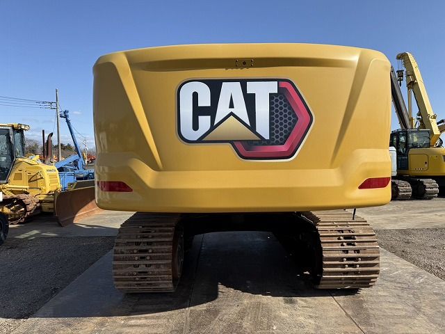 2020 Caterpillar 320-07C crawler excavator rear view