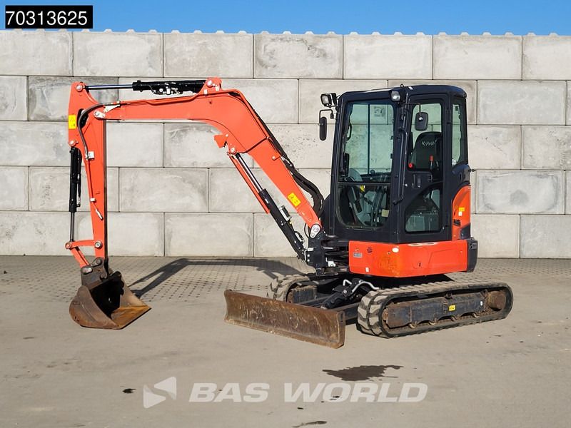 2022 Kubota U36-4 mini excavator, side view