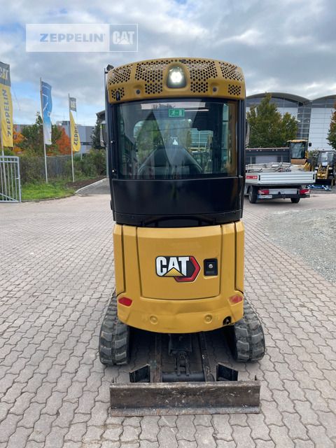 2021 Caterpillar 301.8-05A mini excavator, rear view