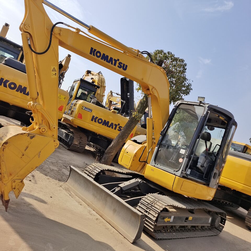 2024 Komatsu PC78US mini excavator, front three-quarter view 2024 Komatsu PC78US mini excavator, front three-quarter view