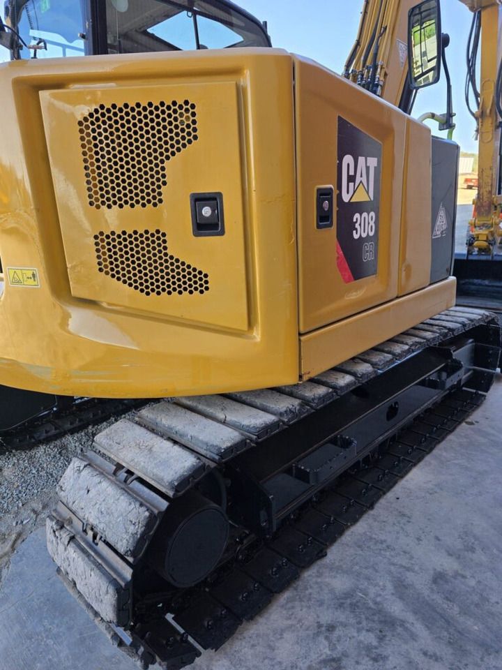 2019 Caterpillar 308 CR mini excavator side view