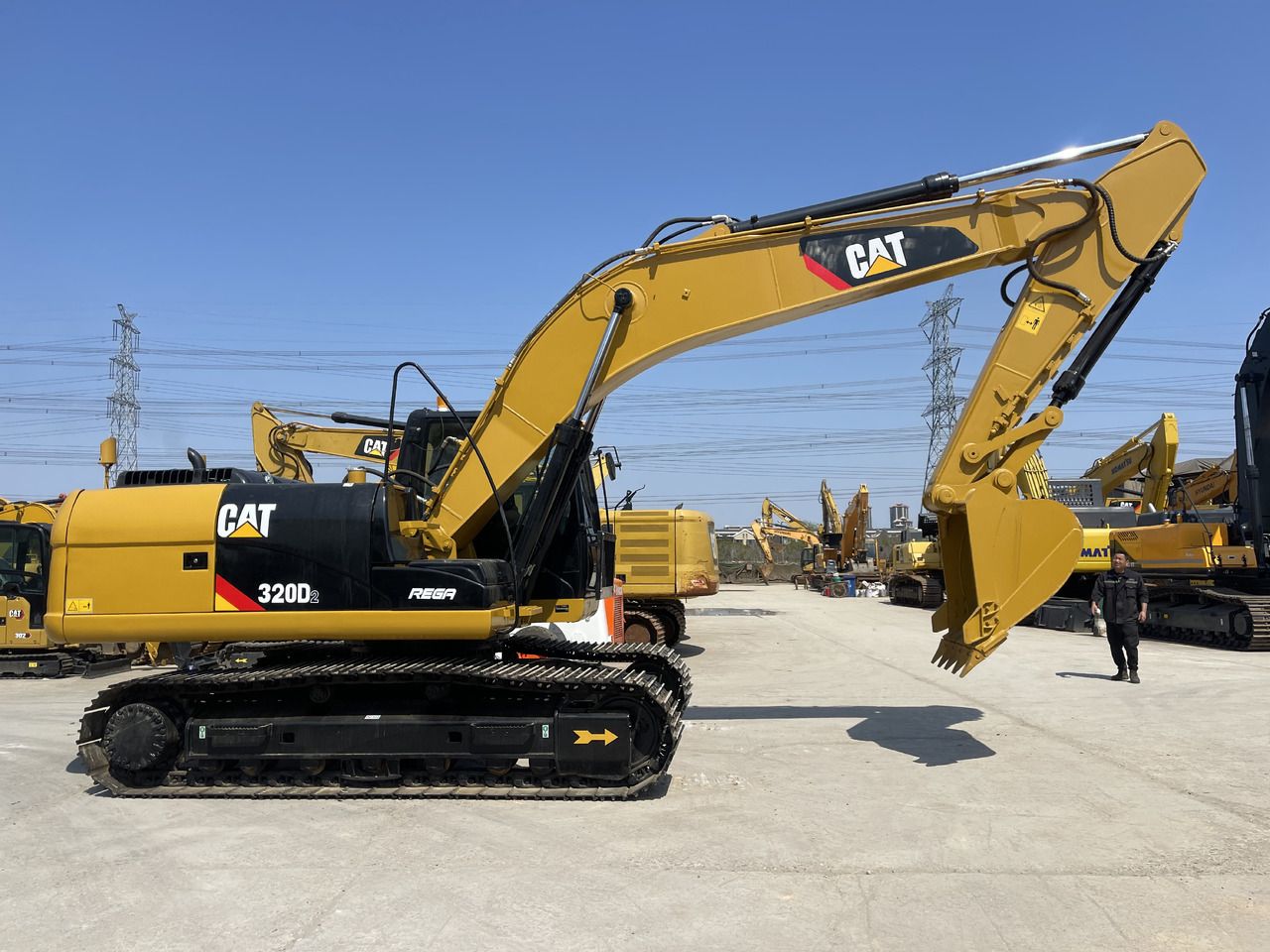 2023 Caterpillar 320D2 Raupenbagger, Seitenansicht 2023 Caterpillar 320D2 Raupenbagger, Seitenansicht