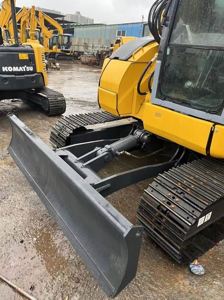2023 Komatsu PC78US crawler excavator front blade view 2023 Komatsu PC78US crawler excavator front blade view