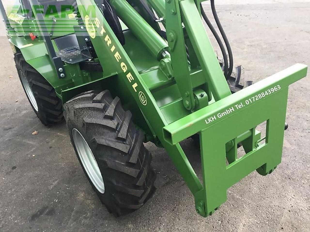 2023 Striegel 180 YA mini excavator front view