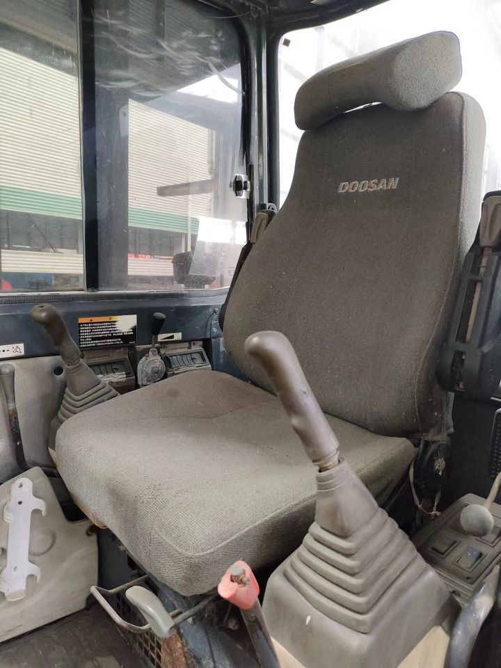 2015 Doosan DH55 mini excavator interior cab view 2015 Doosan DH55 mini excavator interior cab view