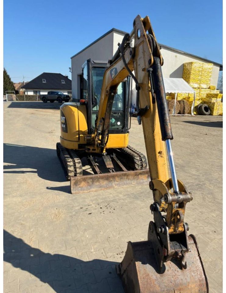 2015 Caterpillar 303.5ECR crawler excavator, front three-quarter view 2015 Caterpillar 303.5ECR crawler excavator, front three-quarter view