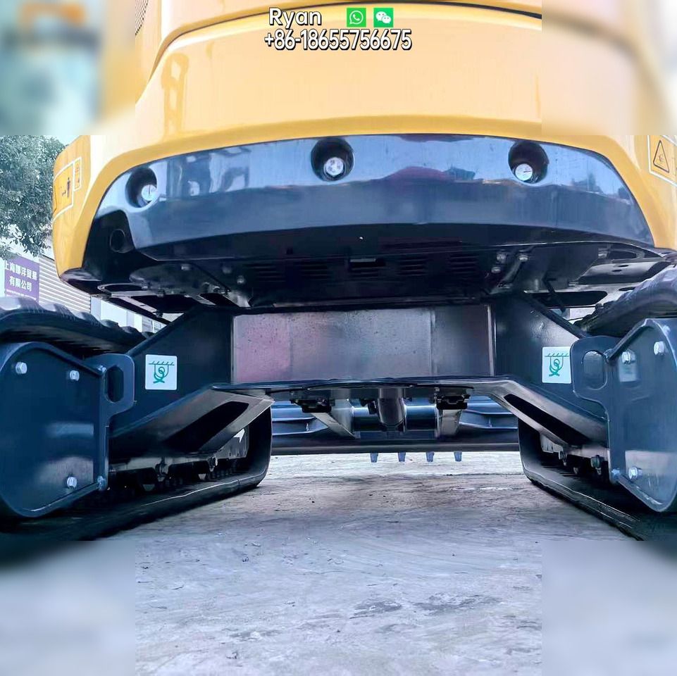 2025 LiuGong 9027FZTS mini excavator rear undercarriage view