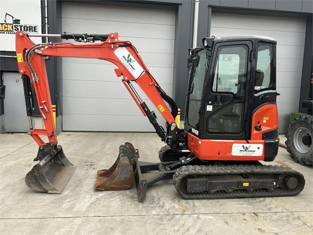 2023 Kubota U36-4 mini excavator, side profile view