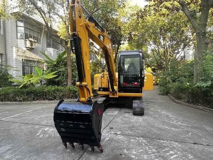 2024 Caterpillar 306E2 mini excavator, front view