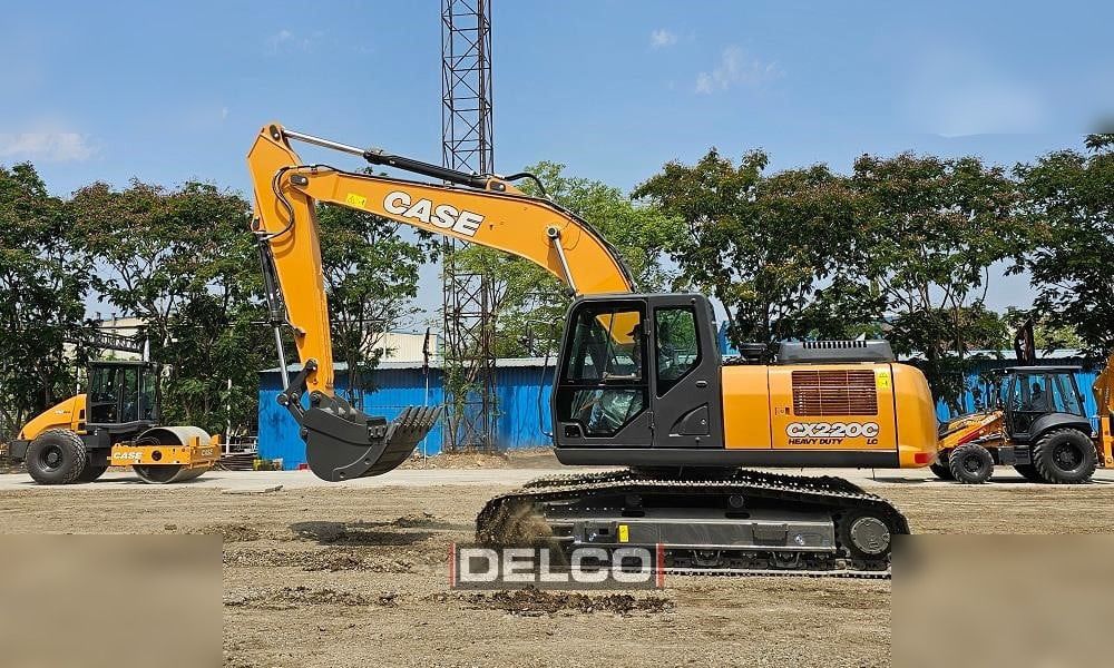 2026 CASE CX220C LC crawler excavator side view