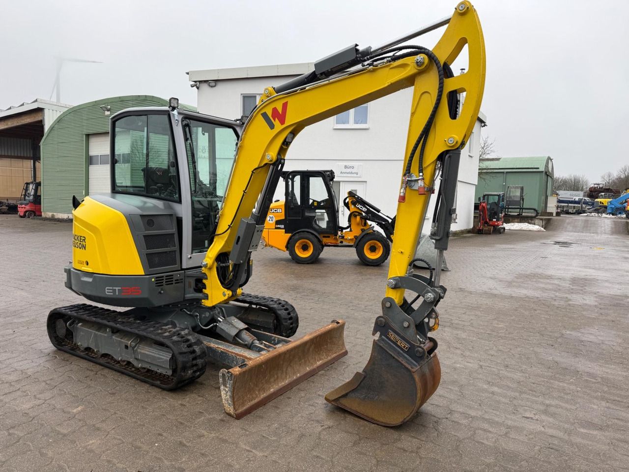 2023 Wacker Neuson ET 35 mini excavator, side view