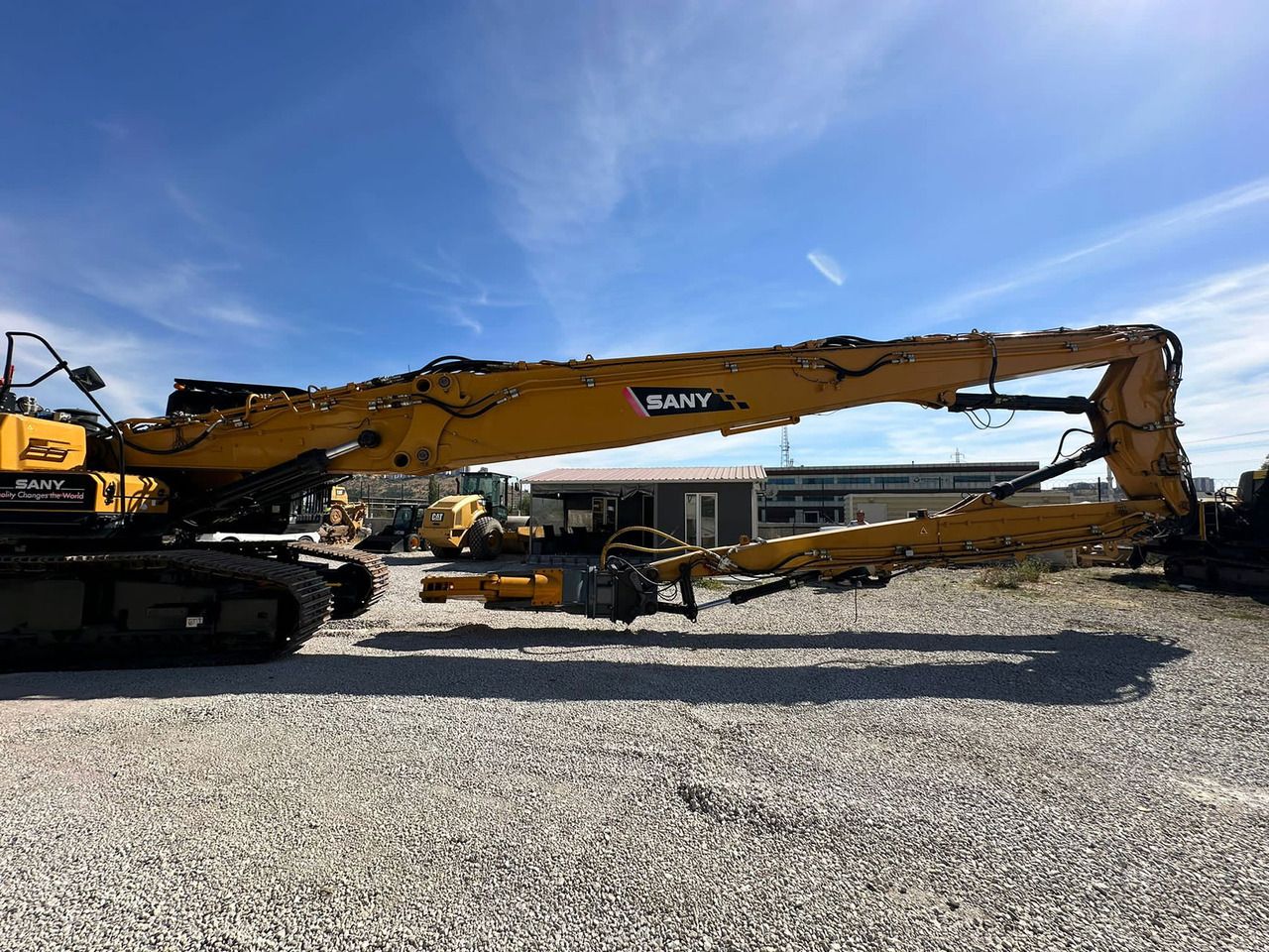 2019 Sany SY500HRD crawler excavator, side profile view