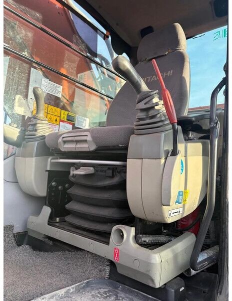 2014 Hitachi ZX670 crawler excavator interior cab view
